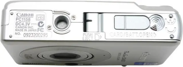 Alt view image 7 of 10 - Canon SD450 Silver 5.0 MP 3X Optical Zoom Digital Camera