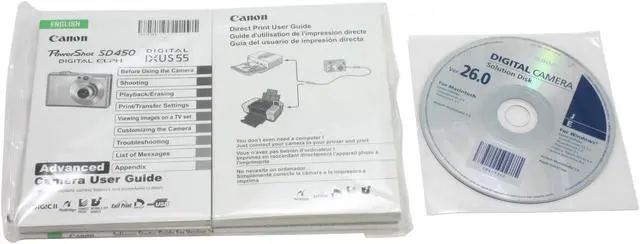 Alt view image 9 of 10 - Canon SD450 Silver 5.0 MP 3X Optical Zoom Digital Camera