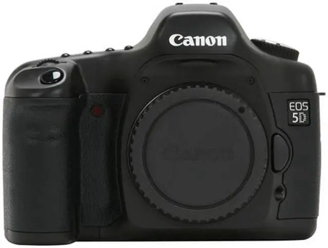 Alt view image 8 of 12 - Canon EOS 5D Black 12.8 MP Digital SLR Camera - Body Only