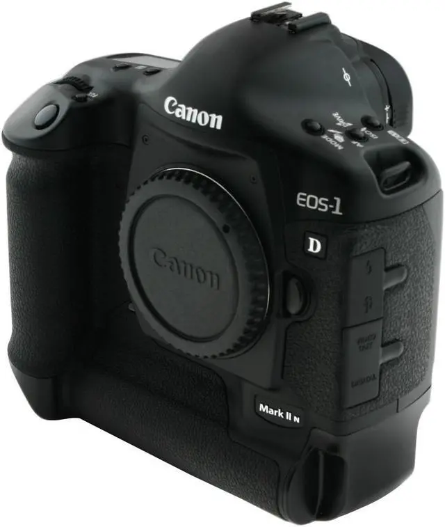 Alt view image 3 of 13 - Canon EOS-1D Mark II N Black 8.2 MP Digital SLR Camera - Body Only