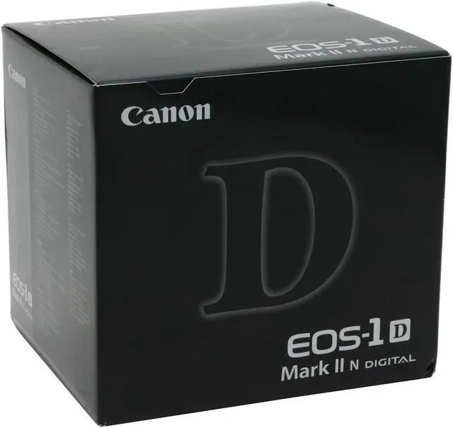 Alt view image 13 of 13 - Canon EOS-1D Mark II N Black 8.2 MP Digital SLR Camera - Body Only