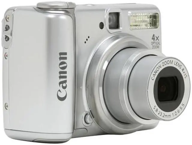 Alt view image 7 of 11 - Canon PowerShot A 570 IS Silver 7.1 MP 4X Optical Zoom Digital Camera