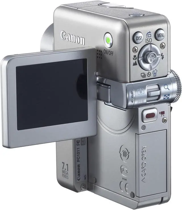 Alt view image 6 of 16 - Canon PowerShot TX1 Silver 7.1 MP 10X Optical Zoom Digital Camera
