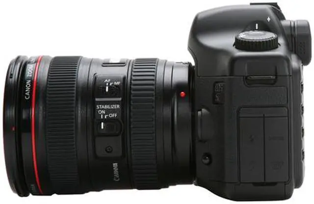 Alt view image 2 of 12 - Canon EOS 5D Black 12.8 MP Digital SLR Camera w/ EF 24-105mm f/4L IS USM Lens