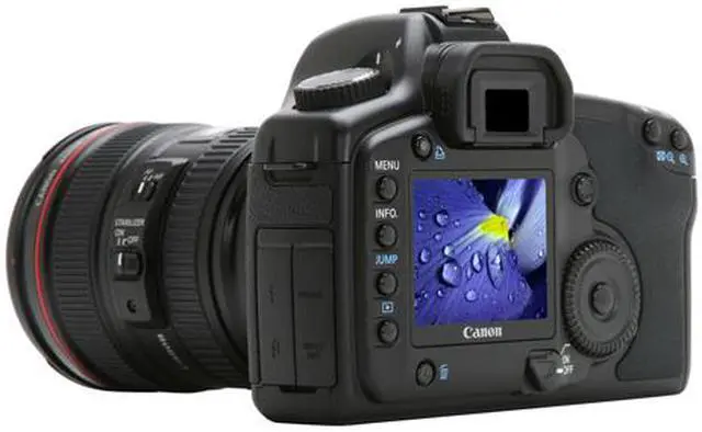 Alt view image 3 of 12 - Canon EOS 5D Black 12.8 MP Digital SLR Camera w/ EF 24-105mm f/4L IS USM Lens