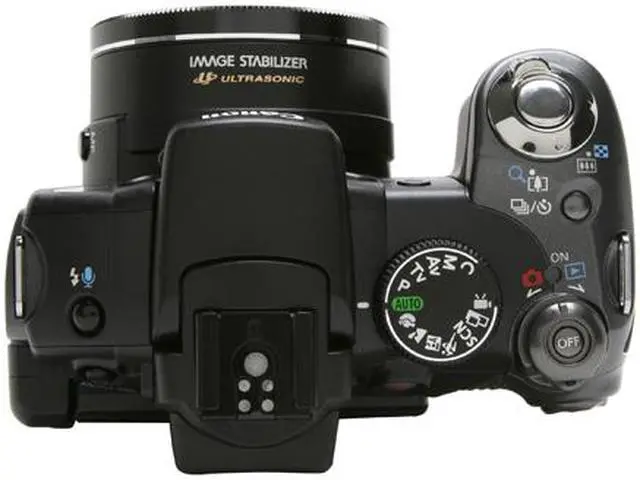 Alt view image 12 of 14 - Canon PowerShot S5 IS Black 8.0 MP 2.5" 207K LCD 12X Optical Zoom Digital Camera