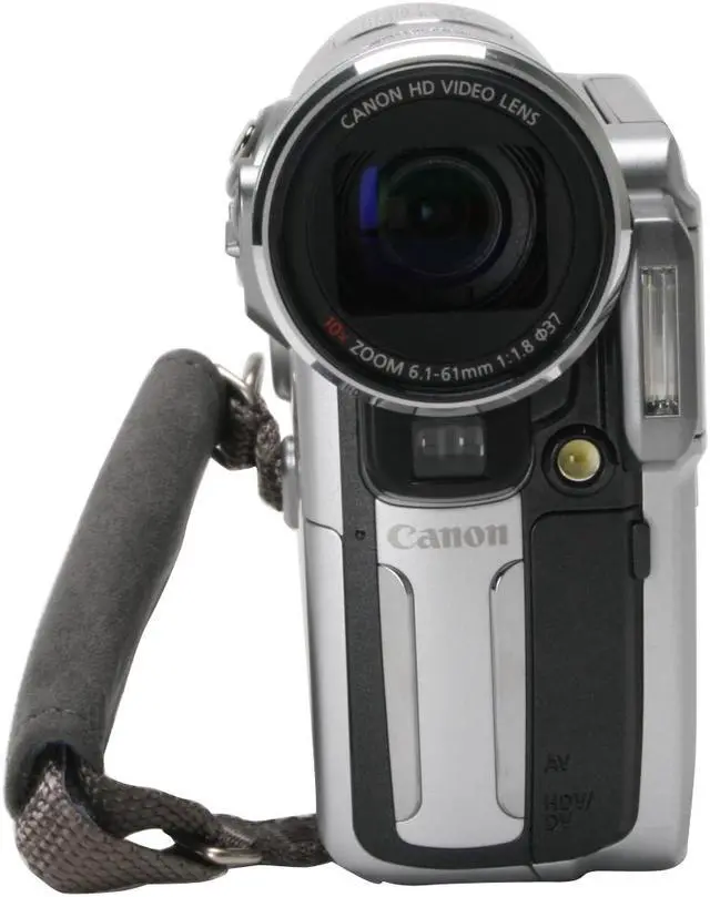 Alt view image 2 of 11 - Canon HV10 1/2.7" CMOS 2.7" 210K LCD 10X Optical Zoom High Definition MiniDV Camcorder