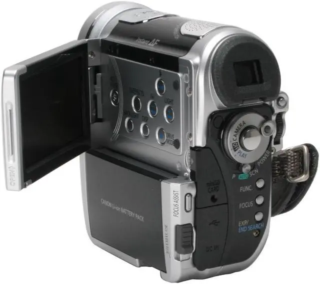 Alt view image 8 of 11 - Canon HV10 1/2.7" CMOS 2.7" 210K LCD 10X Optical Zoom High Definition MiniDV Camcorder