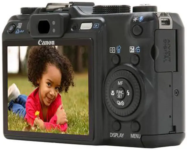 Alt view image 5 of 11 - Canon PowerShot G9 Black 12.1 MP 6X Optical Zoom Digital Camera