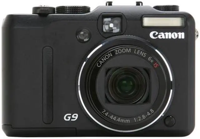 Alt view image 8 of 11 - Canon PowerShot G9 Black 12.1 MP 6X Optical Zoom Digital Camera