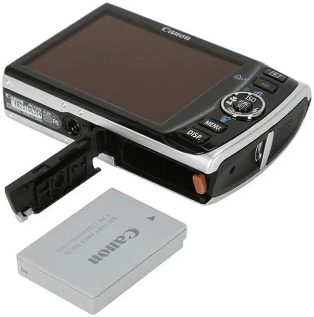 Alt view image 9 of 10 - Canon PowerShot SD870 IS Silver 8.0 MP 3.0" 230K LCD 3.8X Optical Zoom 28mm Wide Angle Digital Camera