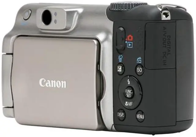 Alt view image 5 of 15 - Canon PowerShot A650 IS Black&Silver 12.1 MP 6X Optical Zoom Digital Camera