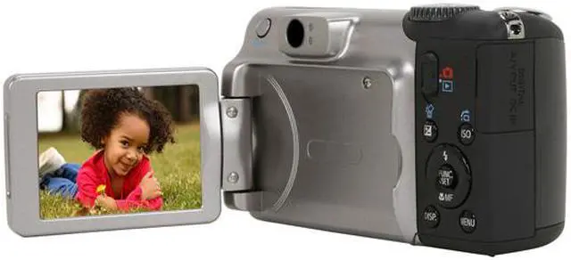 Alt view image 10 of 15 - Canon PowerShot A650 IS Black&Silver 12.1 MP 6X Optical Zoom Digital Camera