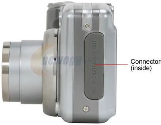 Alt view image 2 of 11 - Canon PowerShot A720 IS Silver 8.0 MP 6X Optical Zoom Digital Camera