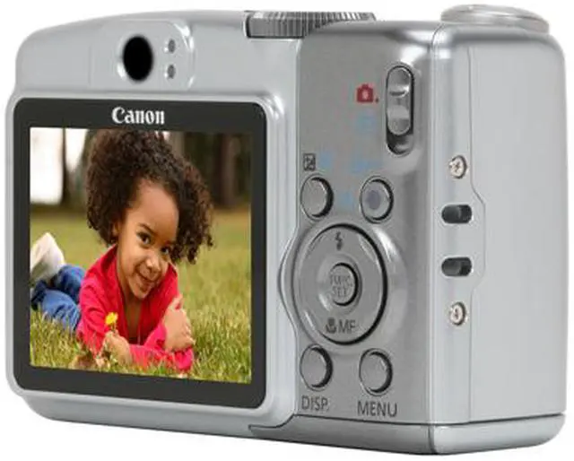 Alt view image 5 of 11 - Canon PowerShot A720 IS Silver 8.0 MP 6X Optical Zoom Digital Camera