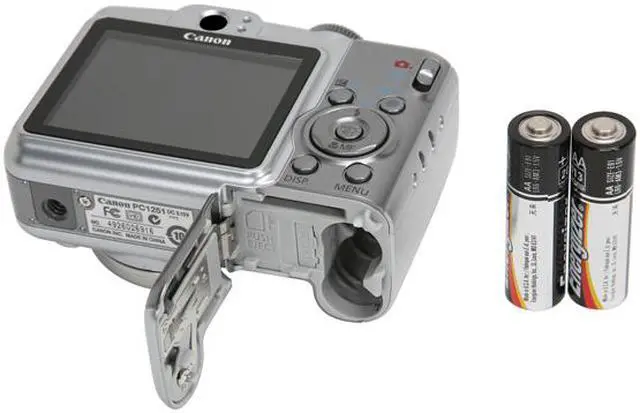 Alt view image 10 of 11 - Canon PowerShot A720 IS Silver 8.0 MP 6X Optical Zoom Digital Camera