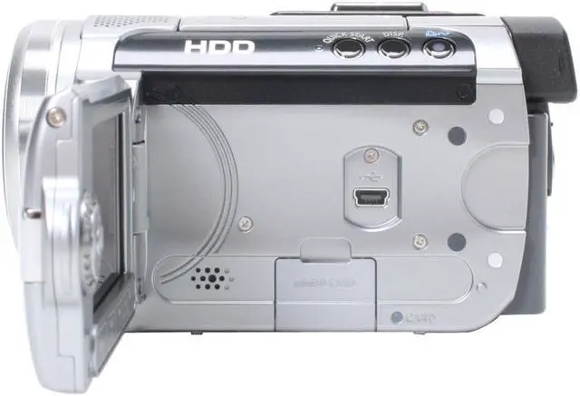 Alt view image 4 of 13 - Canon VIXIA HG10 Silver 1920 x 1080 Full HD CMOS Sensor 2.7"LCD 10X Optical Zoom High Definition Camcorder