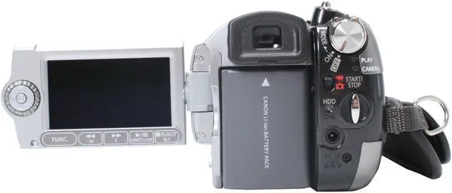 Alt view image 5 of 13 - Canon VIXIA HG10 Silver 1920 x 1080 Full HD CMOS Sensor 2.7"LCD 10X Optical Zoom High Definition Camcorder