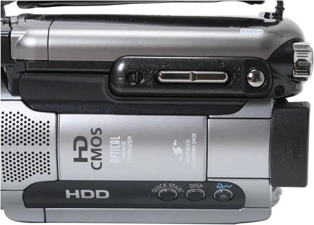 Alt view image 8 of 13 - Canon VIXIA HG10 Silver 1920 x 1080 Full HD CMOS Sensor 2.7"LCD 10X Optical Zoom High Definition Camcorder