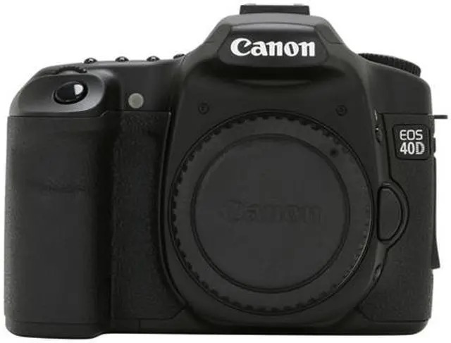 Alt view image 8 of 14 - Canon EOS 40D Black 10.1 MP  Digital SLR Camera - Body Only