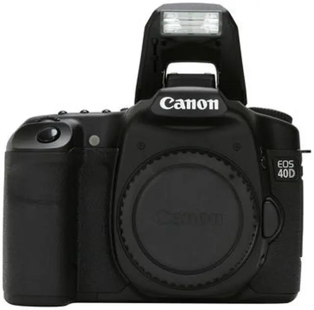 Alt view image 9 of 14 - Canon EOS 40D Black 10.1 MP  Digital SLR Camera - Body Only