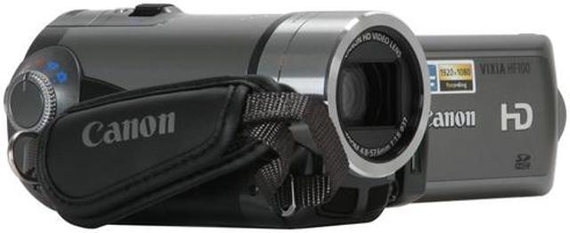 Alt view image 10 of 16 - Canon VIXIA HF100 2.7" LCD 12X Optical Zoom High Definition Camcorder