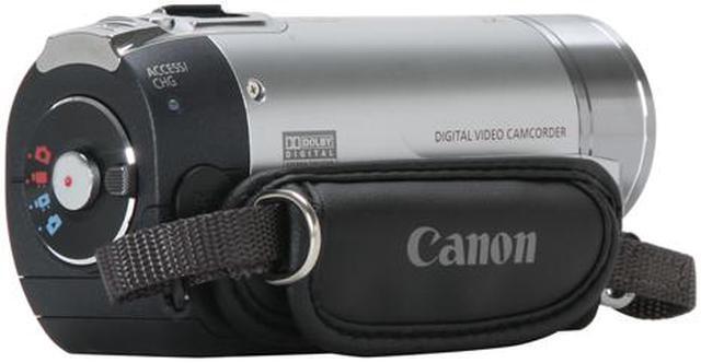 Alt view image 9 of 16 - Canon FS100 Moonstone Silver 2.7"123K LCD 37X Optical Zoom Flash Memory Digital Camcorder