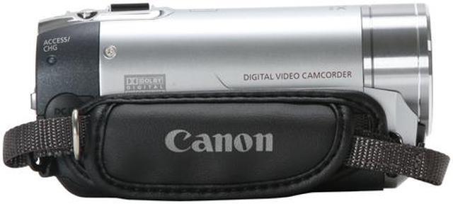 Alt view image 10 of 16 - Canon FS100 Moonstone Silver 2.7"123K LCD 37X Optical Zoom Flash Memory Digital Camcorder