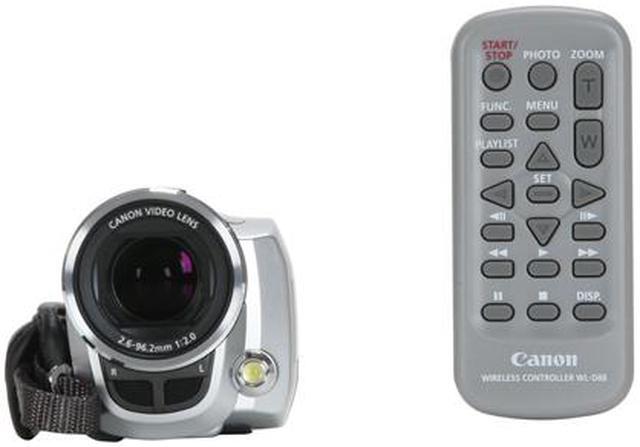 Alt view image 15 of 16 - Canon FS100 Moonstone Silver 2.7"123K LCD 37X Optical Zoom Flash Memory Digital Camcorder