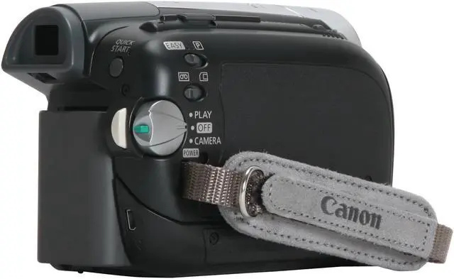 Alt view image 5 of 13 - Canon ZR950 Silver 1/6" CCD 2.7" 112K LCD 37X Optical Zoom MiniDV Camcorder