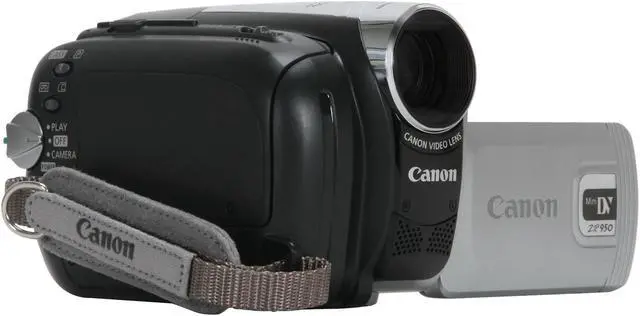 Alt view image 7 of 13 - Canon ZR950 Silver 1/6" CCD 2.7" 112K LCD 37X Optical Zoom MiniDV Camcorder