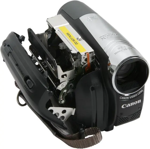 Alt view image 10 of 13 - Canon ZR950 Silver 1/6" CCD 2.7" 112K LCD 37X Optical Zoom MiniDV Camcorder