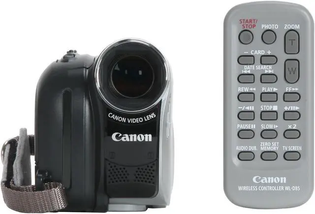 Alt view image 12 of 13 - Canon ZR950 Silver 1/6" CCD 2.7" 112K LCD 37X Optical Zoom MiniDV Camcorder