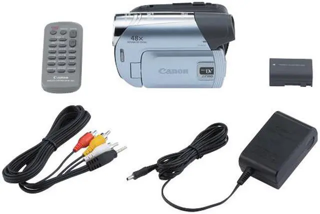 Alt view image 7 of 20 - Canon ZR930 1/6" CCD 2.7" 112K LCD 37X Optical Zoom MiniDV Camcorder