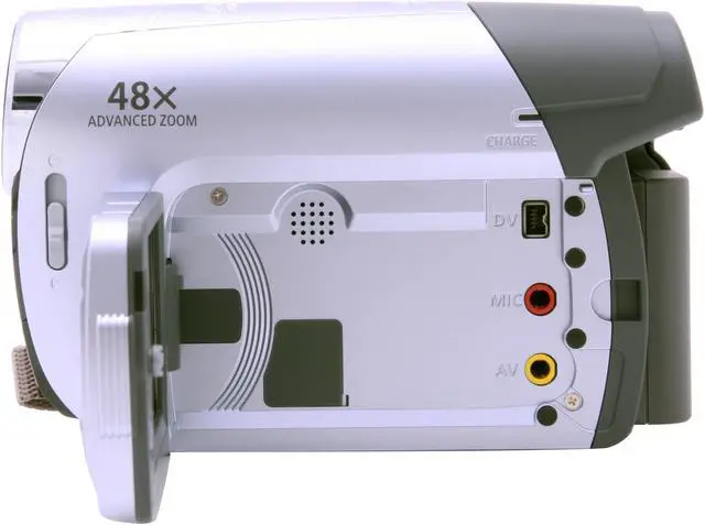 Alt view image 9 of 20 - Canon ZR930 1/6" CCD 2.7" 112K LCD 37X Optical Zoom MiniDV Camcorder