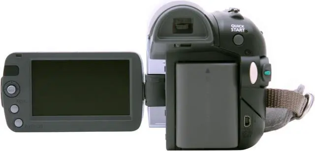 Alt view image 11 of 20 - Canon ZR930 1/6" CCD 2.7" 112K LCD 37X Optical Zoom MiniDV Camcorder