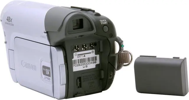 Alt view image 18 of 20 - Canon ZR930 1/6" CCD 2.7" 112K LCD 37X Optical Zoom MiniDV Camcorder