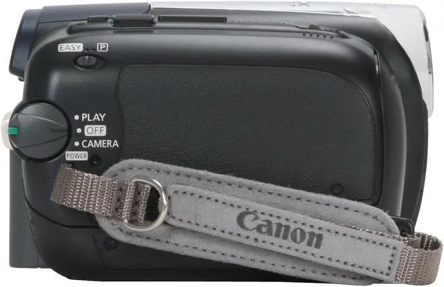 Alt view image 6 of 11 - Canon ZR900 Silver 1/6" CCD 2.7" 112K 37X Optical Zoom MiniDV Camcorder