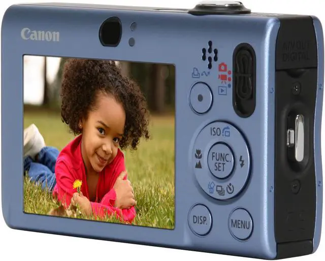 Alt view image 5 of 11 - Canon PowerShot SD1100 IS Blue 8.0 MP 3X Optical Zoom Digital Camera