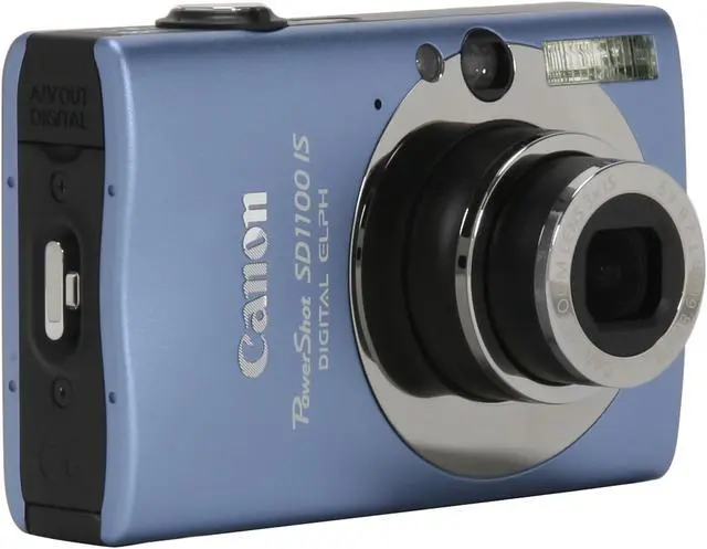 Alt view image 7 of 11 - Canon PowerShot SD1100 IS Blue 8.0 MP 3X Optical Zoom Digital Camera