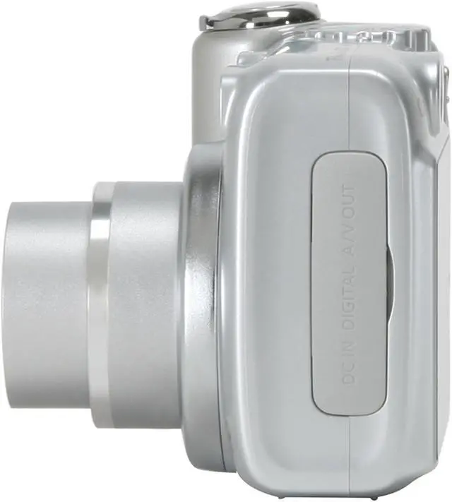 Alt view image 2 of 11 - Canon PowerShot A580 Silver 8.0 MP 4X Optical Zoom Digital Camera