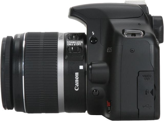 Alt view image 2 of 13 - Canon EOS Rebel XSi Black 12.20 MP Digital SLR Camera w/EF-S 18-55mm f/3.5-5.6 IS Lens