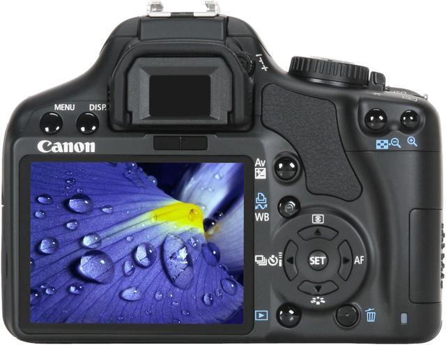 Alt view image 4 of 13 - Canon EOS Rebel XSi Black 12.20 MP Digital SLR Camera w/EF-S 18-55mm f/3.5-5.6 IS Lens