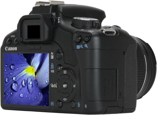 Alt view image 5 of 13 - Canon EOS Rebel XSi Black 12.20 MP Digital SLR Camera w/EF-S 18-55mm f/3.5-5.6 IS Lens