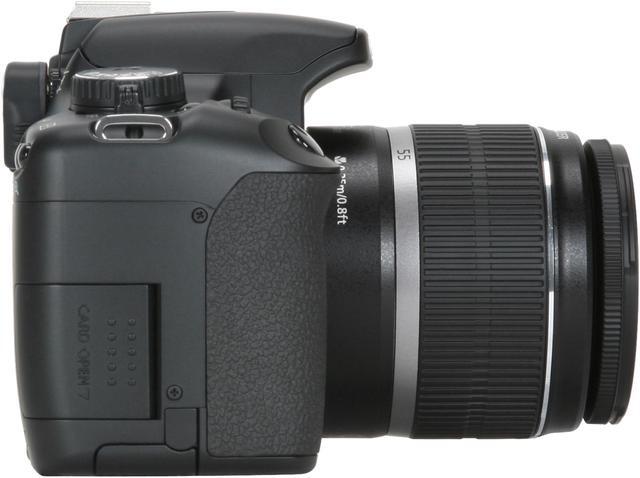 Alt view image 6 of 13 - Canon EOS Rebel XSi Black 12.20 MP Digital SLR Camera w/EF-S 18-55mm f/3.5-5.6 IS Lens