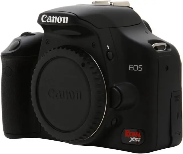 Main image of Canon EOS Rebel XSi Black 12.20 MP Digital SLR Camera - Body Only