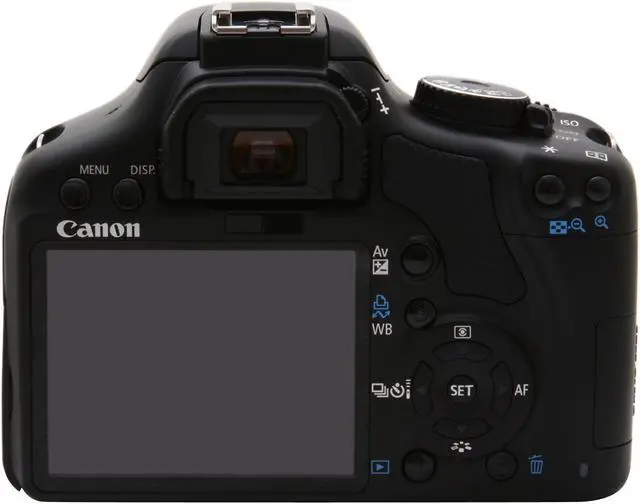 Alt view image 4 of 12 - Canon EOS Rebel XSi Black 12.20 MP Digital SLR Camera - Body Only