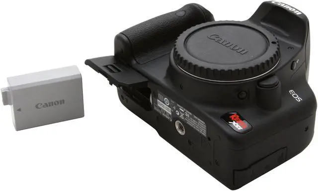 Alt view image 10 of 12 - Canon EOS Rebel XSi Black 12.20 MP Digital SLR Camera - Body Only