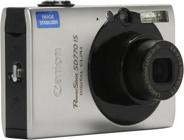 Alt view image 7 of 11 - Canon PowerShot SD770 IS Black 10 MP 3X Optical Zoom Digital Camera