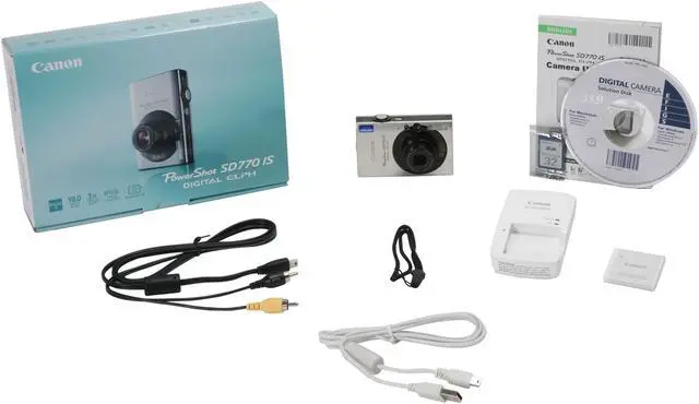 Alt view image 11 of 11 - Canon PowerShot SD770 IS Black 10 MP 3X Optical Zoom Digital Camera